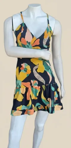 Vestido colorido