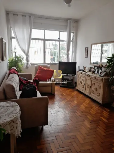 BS VENDE APARTAMENTO NA PRIMEIRA QUADRA DA PRAIA, COM 2 QUARTOS, ELEVADOR.