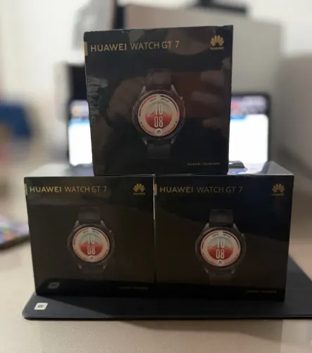 Huawei GT7 Novo na caixa.