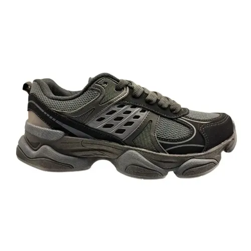 Tênis Masculino Casual Logus Draven Estiloso Confortável Preto 22900P048