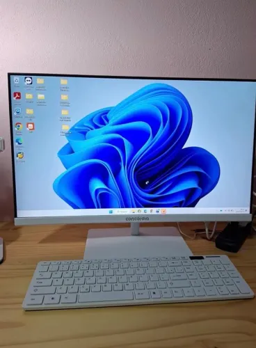 Monitor Concórdia 23,8" 100hz Led Full Hd Hdmi Vga e Vesa SRGB 100% Branco