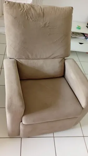 Poltrona do papai em tecido