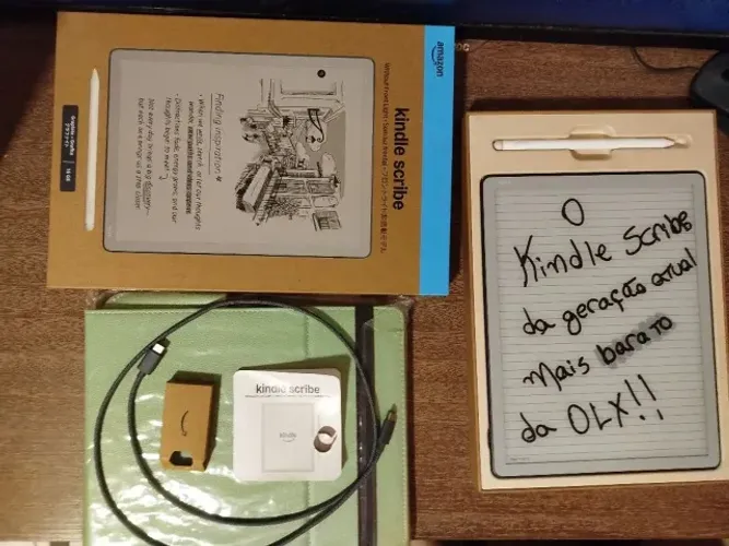Kindle Scribe sem Luz Frontal - 16GB (GERAÇÃO MAIS ATUAL)