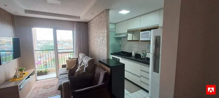 Apartamento com 2 quartos, 1 suíte e 1 vaga à venda no Residencial Imagine em Santa Bárbar