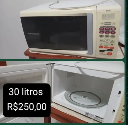 Microondas 30 litros brastemp