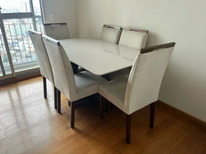 Mesa de Jantar 6 Cadeiras