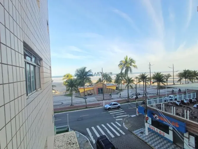 Apartamento para locação em Praia Grande no bairro Aviação com vista para o Mar