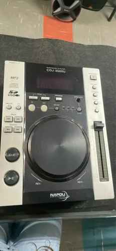 CONTROLADOR DJ NAPOLI CDJ-3500U