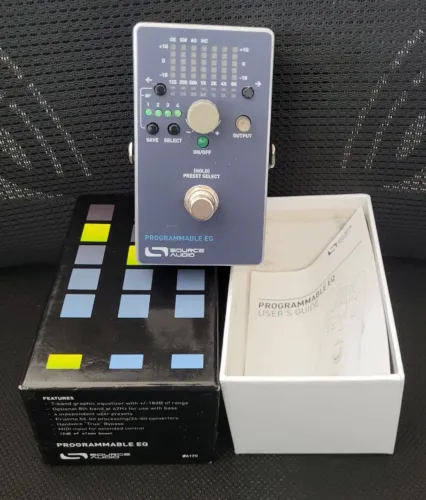 Baixei Source Audio Programmable EQ - Pedal do David Gilmour