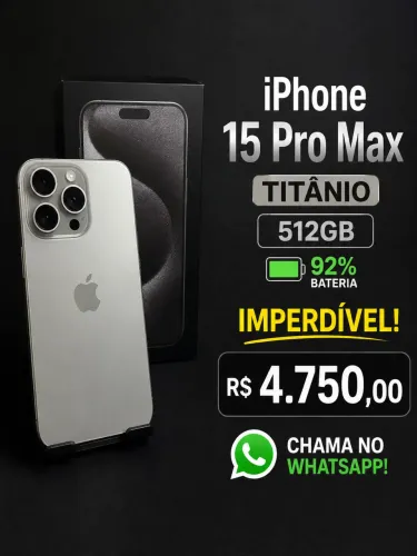 iPhone 15 PRO MAX 512gb 92%