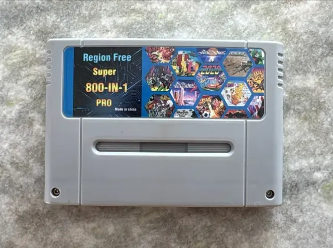 CARTUCHO ESPECIAL SUPER NINTENDO