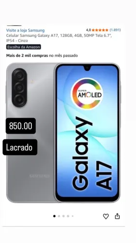 Galaxy A17 128GB