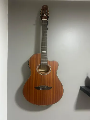 Violão Eletroacústico Giannini GNF-3 CEQ WS Sapele Cutaway Walnut