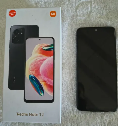 Celular redmi note 12 onyx gray 8gb 256gb