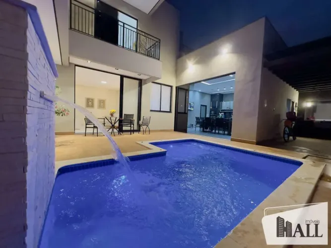 Casa de Condomínio com 3 dorms, Residencial Figueira II, São José do Rio Preto - R$ 1.79 m