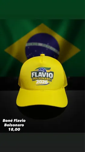 Boné Flavio Bolsonaro R$ 18,00 