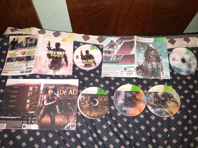 Call of Duty MW4 Assassins Creed Black Flag Battlefield 4 Walking Dead 