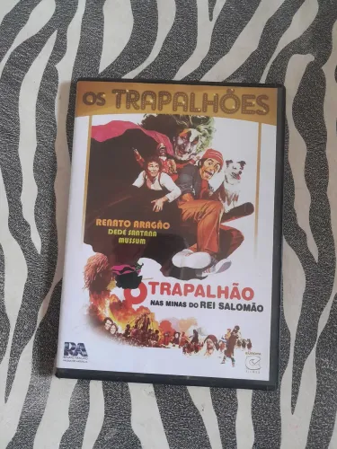 Dvd Os trapalhões nas minas do rei Salomão
