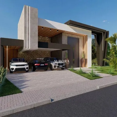 Casa nova no Condomínio Villaggio do Engenho com 377 m², à venda por R$ 4.350.000 - Cambé/