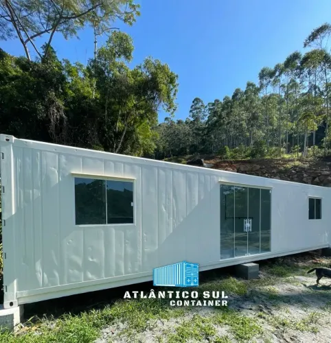 Casa container com 2 quartos 