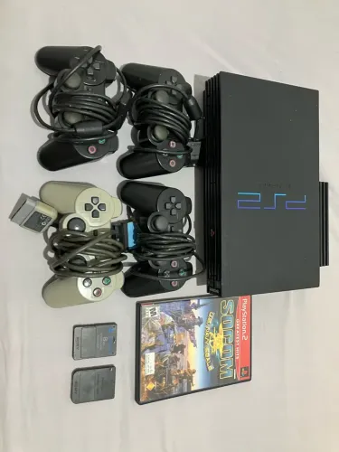 PlayStation 2 Fat completo