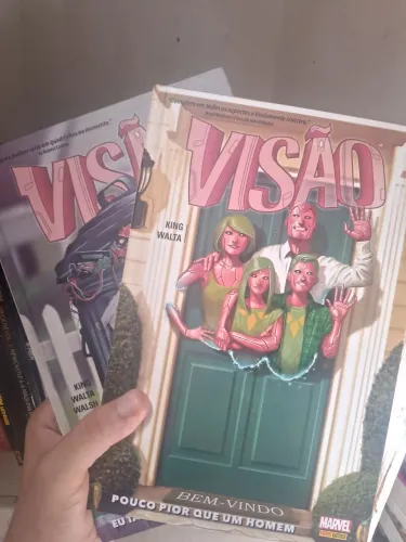 Quadrinho Visão - minissérie completa