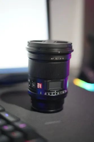 lente Viltrox 16mm FE 1.8