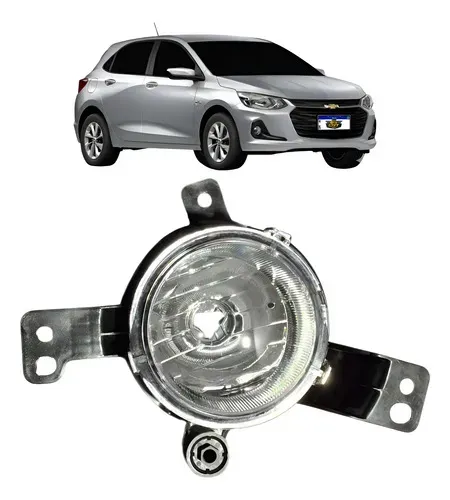 Farol Milha Direito Chevrolet Onix 2020 2021 2022 2023 2024 Transparente