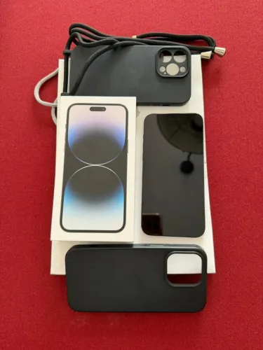 iPhone 14 Pro Max 256gb Space Black ótimo estados e todas as peças originais