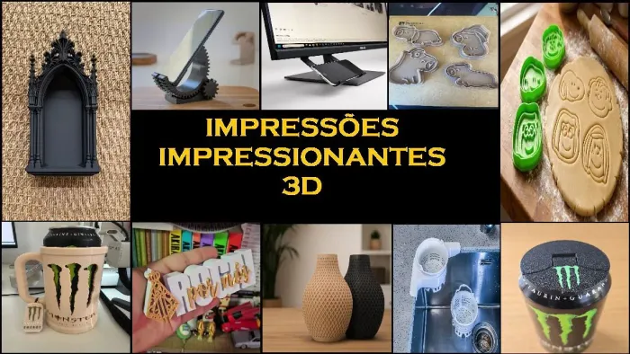 Impressões imprecionetes 3D 