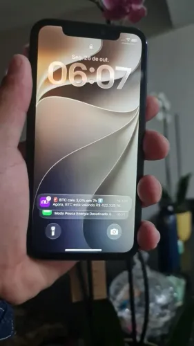 Iphone 11 128 gigas<br>Bateria trocada 100%<br>Sem face Id<br>R$600