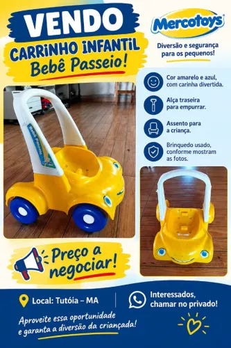 Carrinho Bebê passeio