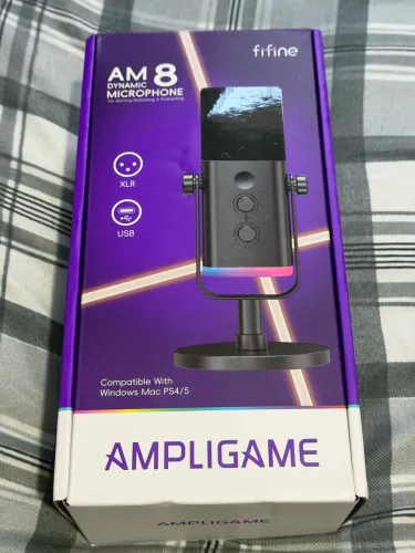 Microfone Gamer Streaming AM8 