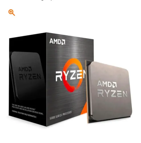 Processador AMD Ryzen 5700x com detalhe
