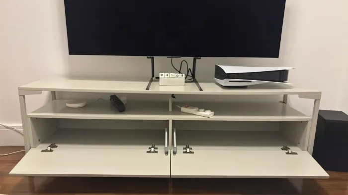 Rack Tok&Stok Cinza Claro (Pouco Usado)