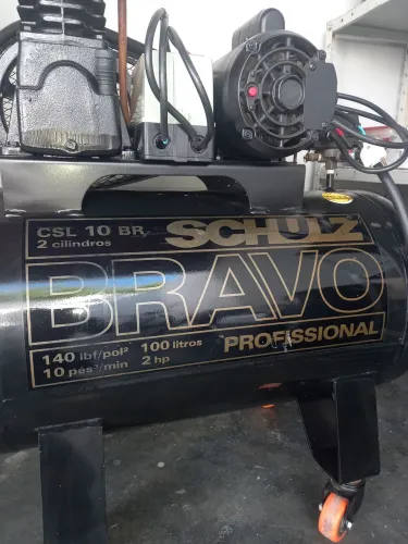 Compressor Schulz csv 10 pés bravo profissional.