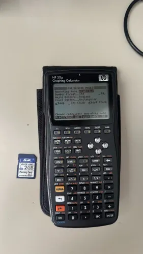 Calculadora gráfica HP50g