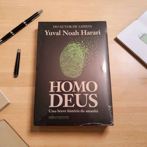 Homo Deus Novo Lacrado - Yuval Noah Harari - Autor de Sapiens