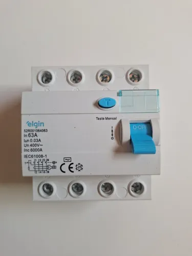 Interruptor Diferencial Residual Tetra 63A
