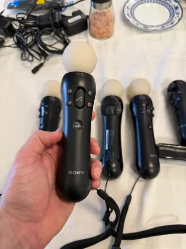 ? Kit PS Move Completo PS3 - 4 Controles + 2 Navigation + Câmera PS Eye