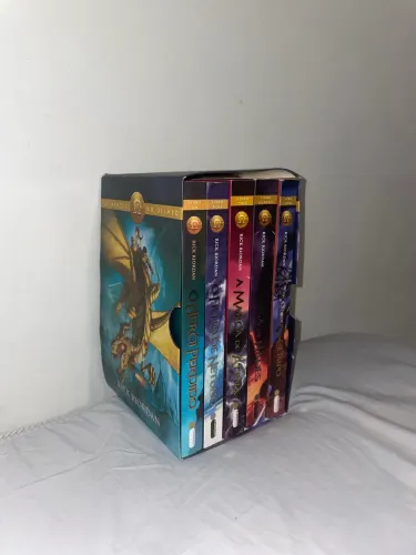Box de livros Heróis do olimpo