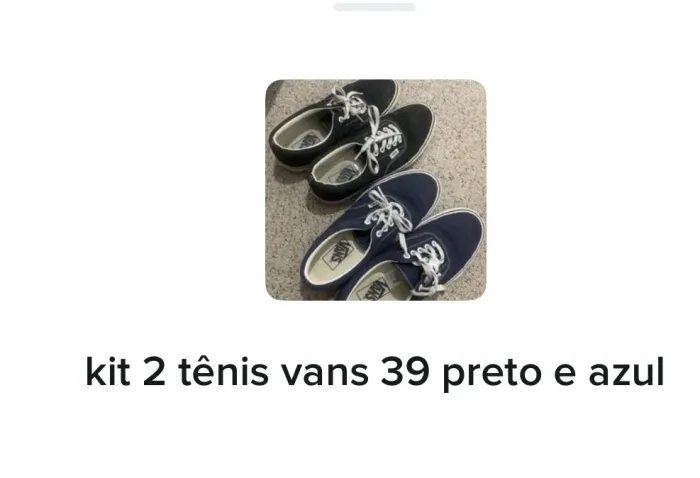 Tênis vans