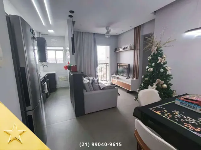 Apartamento Moderno em Condomínio Completo em Frente ao Engenhão! M48K