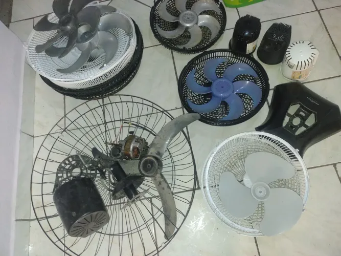 Peças de ventilador