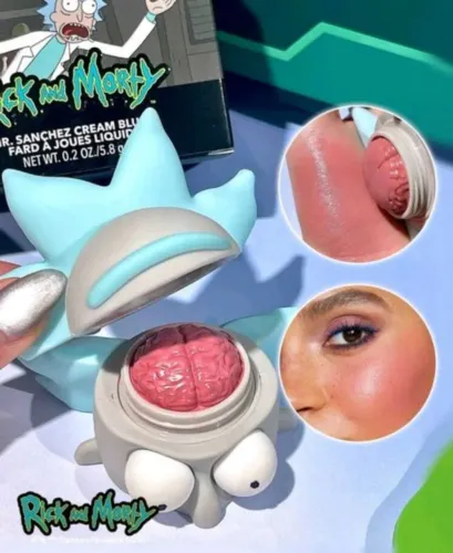 Blush Rick and Morty sheglam rosa