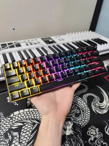 Teclado Gamer Mecânico AJAZZ NK61 - NOVO