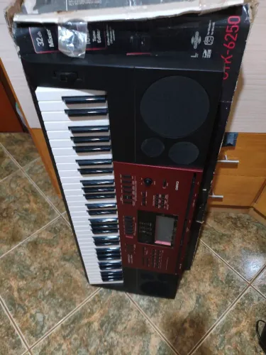 Título: Teclado Casio CTK-6250 61 Teclas + Suporte + Caixa Original