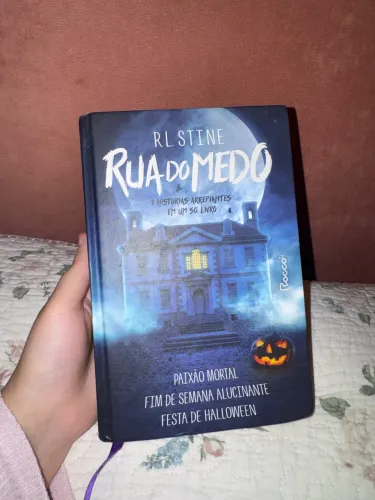 Livro rua do medo capa dura