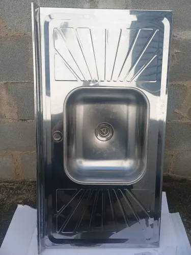 Pia de de inox de 1 metro