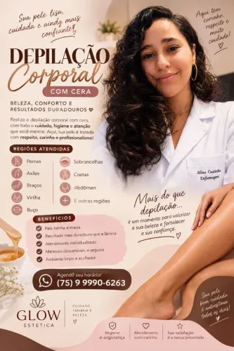 Depilação corporal com cera?